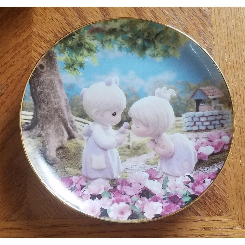 Enesco Precious Moments Collector Plate - Good Friends Are Forever (1994)